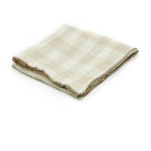 Maison de Vacances - Vintage Kanvas Bourdon Küchentuch | Creme