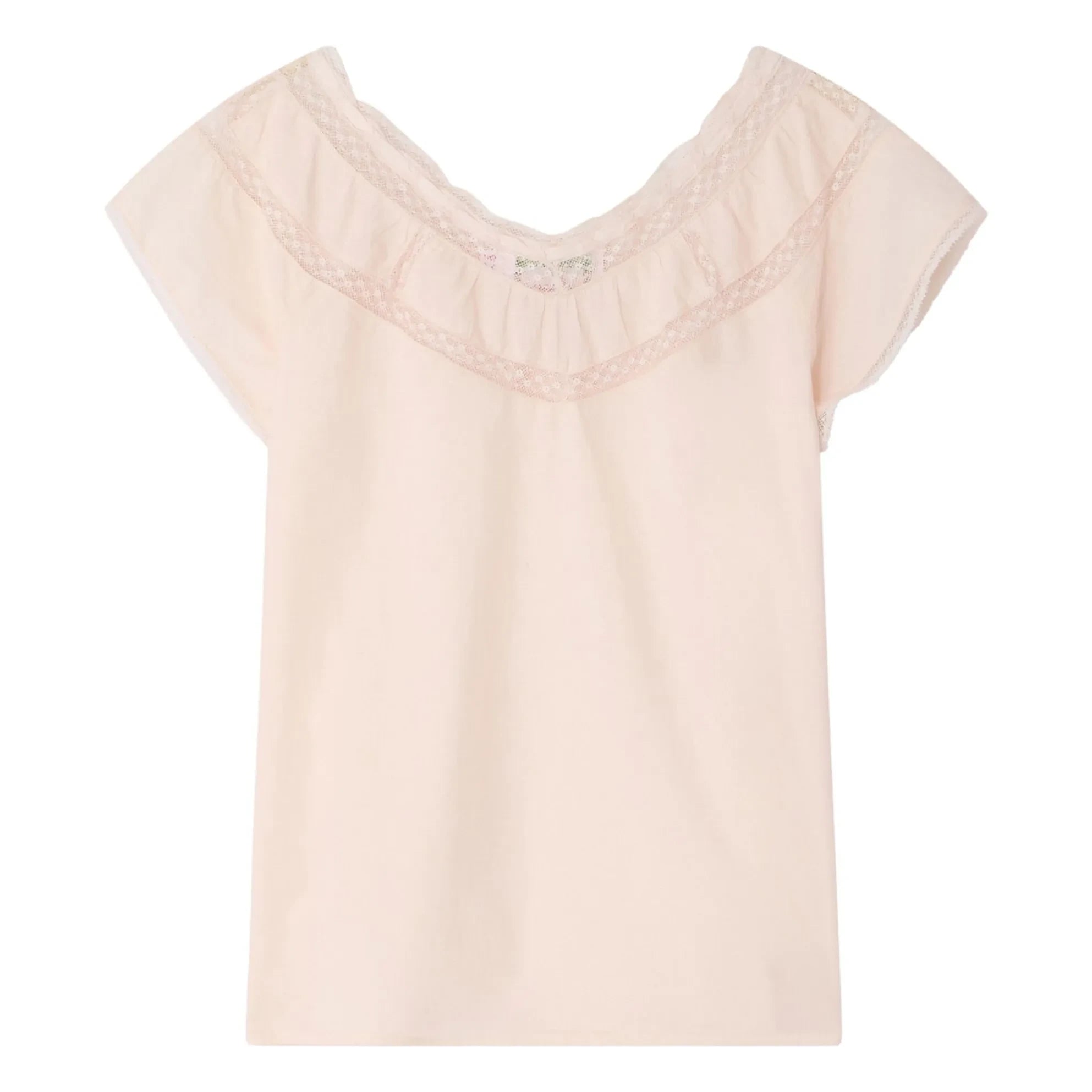 Bonpoint - Leana Bluse aus Bio-Baumwolle | Puderrosa
