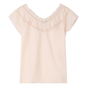 Bonpoint - Leana Bluse aus Bio-Baumwolle | Puderrosa