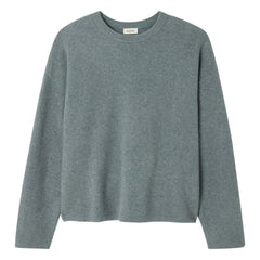 American Vintage - Pullover mit Rundhalsausschnitt | Granit