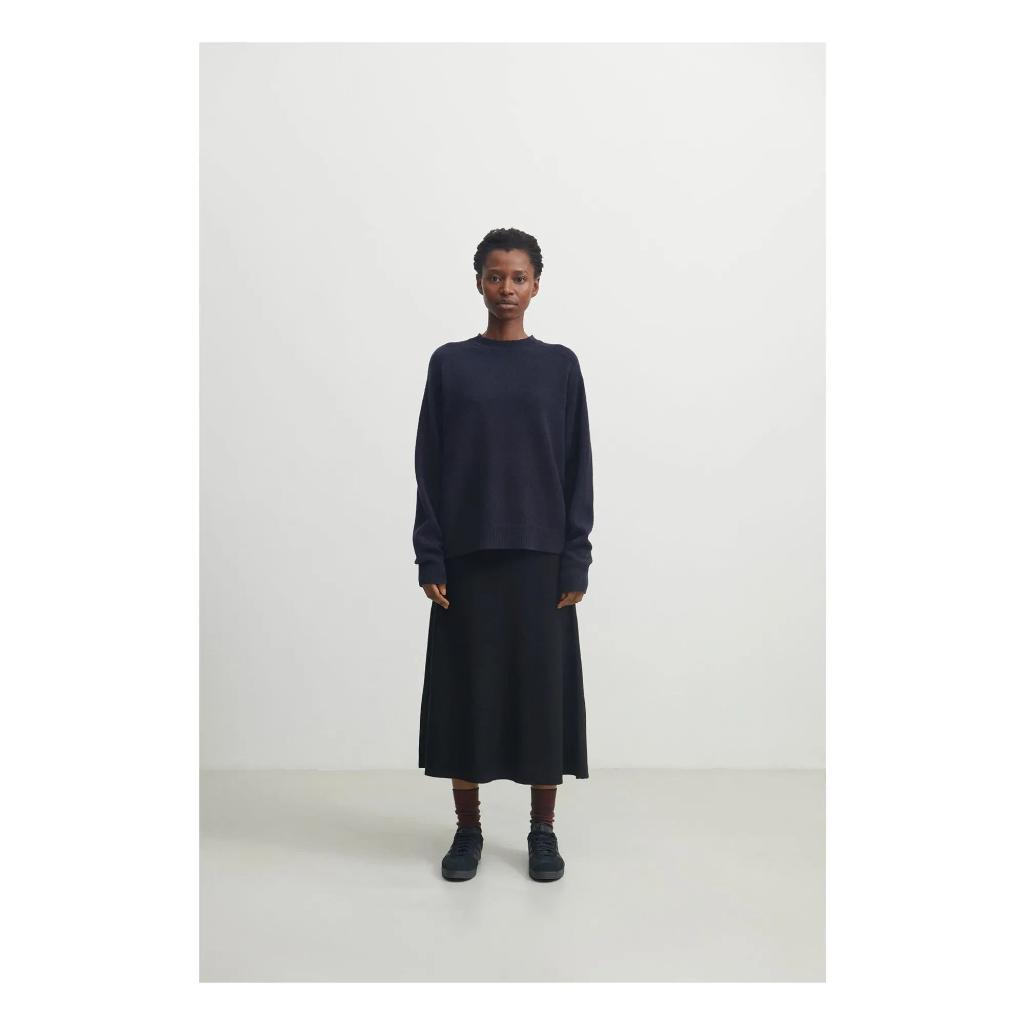 FUB – Damenkollektion Lammwollpullover | Marine