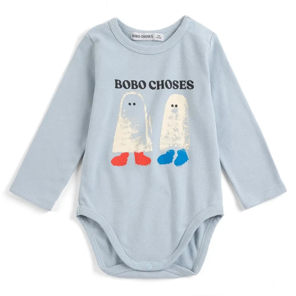 Bobo Choses - Organik pamuklu hayalet body | Açık mavi