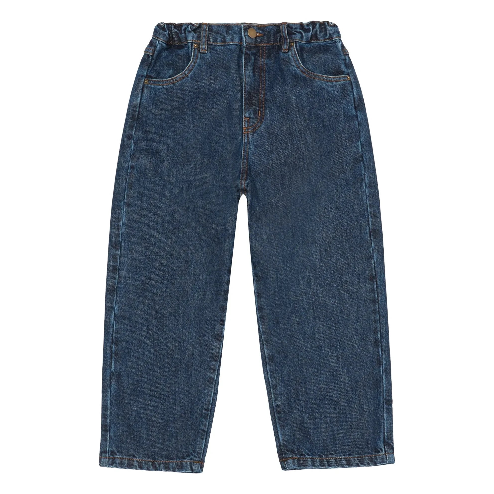 Main Story - Straight Fit Jeans Bio-Baumwolle | Dunkelblau