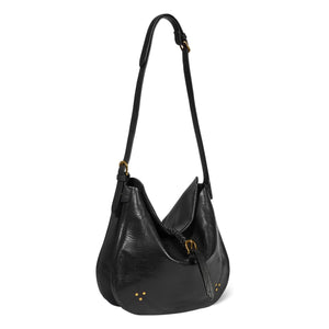 Jérôme Dreyfuss - Luis Ziegenleder genarbt Tasche | Schwarz