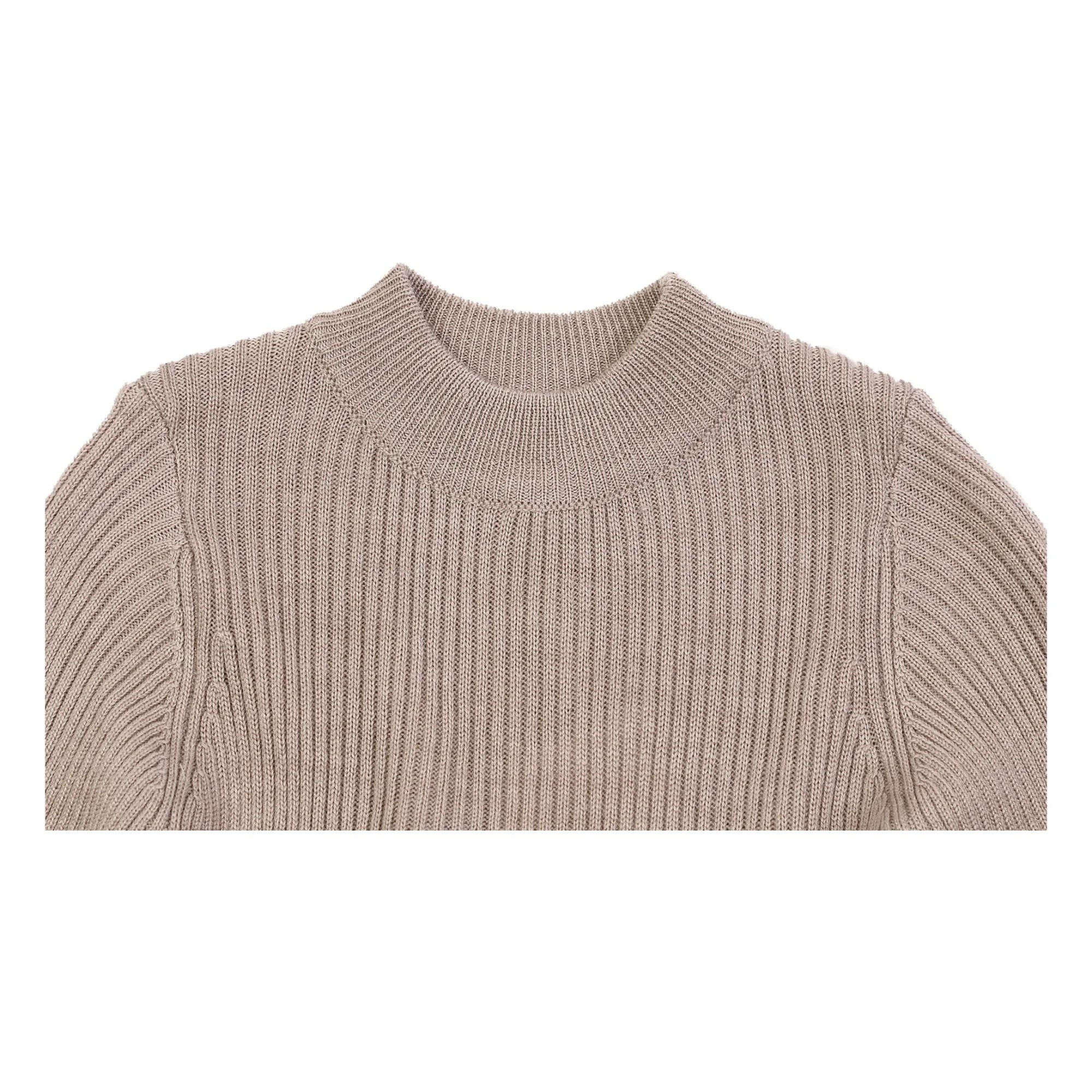 Donsje - Tüllkleid aus Wolle Lotus | Beige