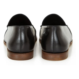 Sessùn - Ayano Leder-Loafer | Schwarz
