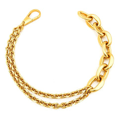 Perrine Taverniti - Edgar Doppelketten-Halskette | Gold