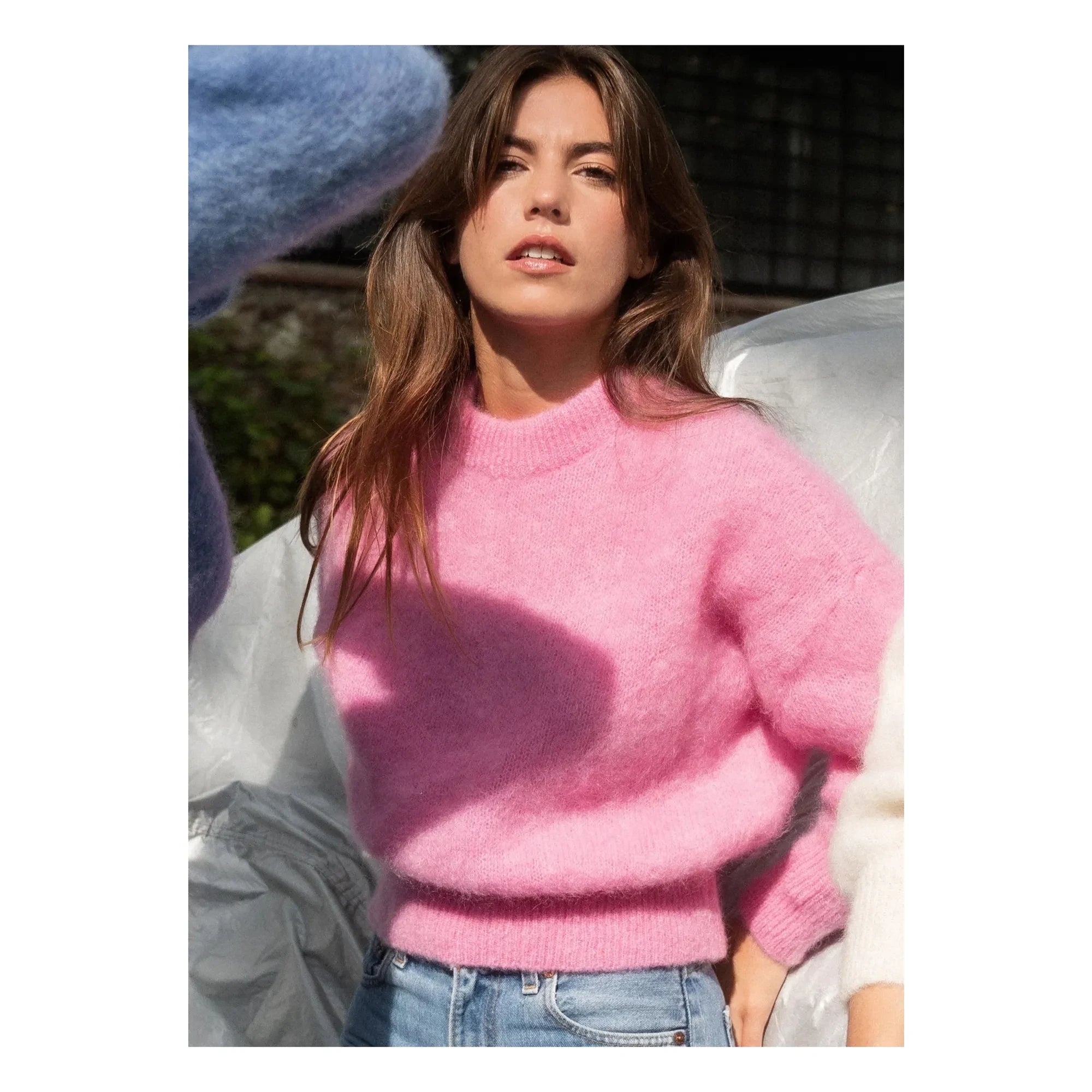 Surprise Paris – Jane Super Kid Mohair Pullover | Rosa