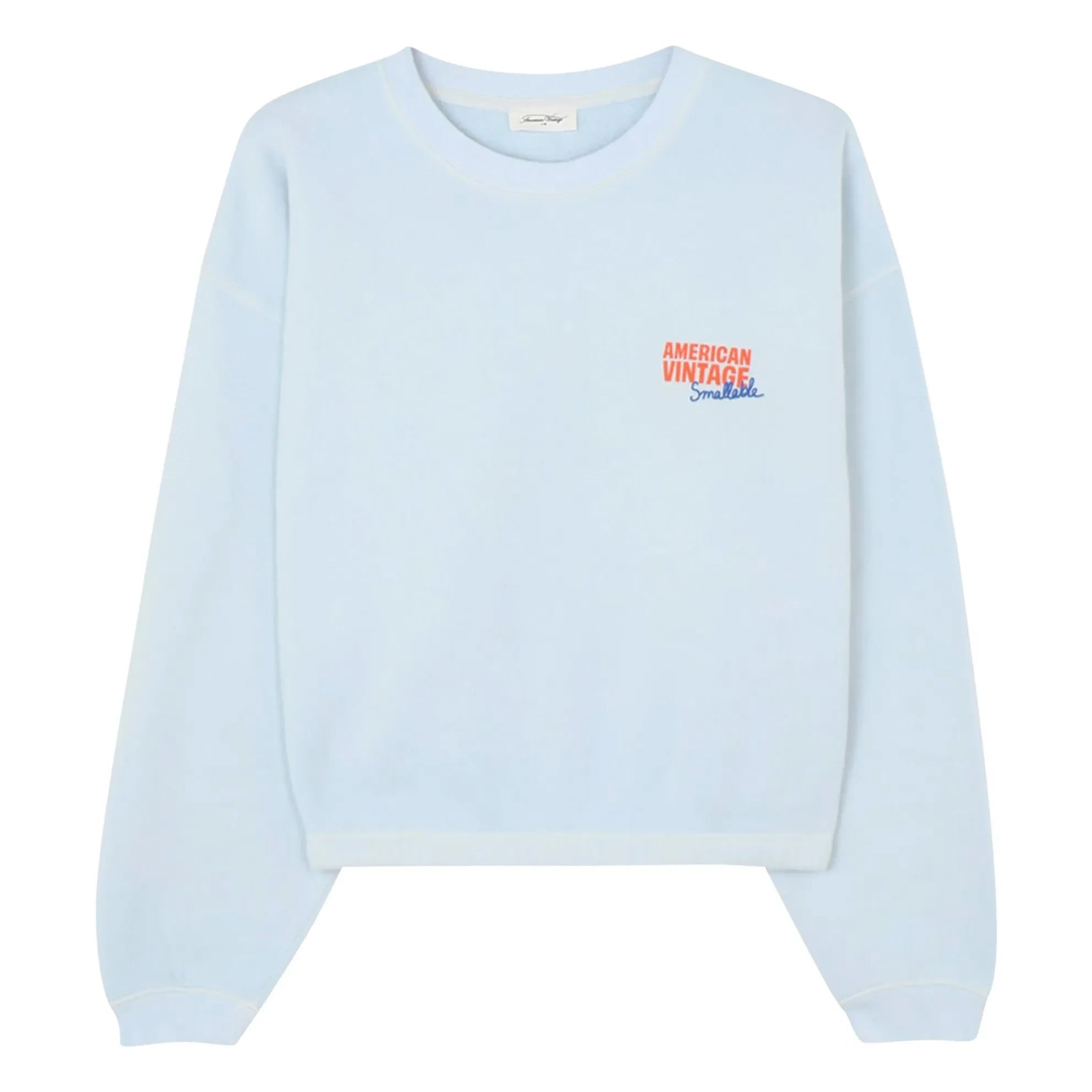 American Vintage - Zusammenarbeit mit Smallable - Izubird Sweatshirt | Hellblau