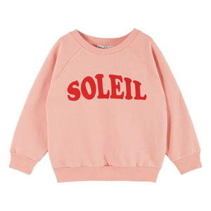 Emile et Ida - Bio-Baumwolle Sweat Soleil | Rosa