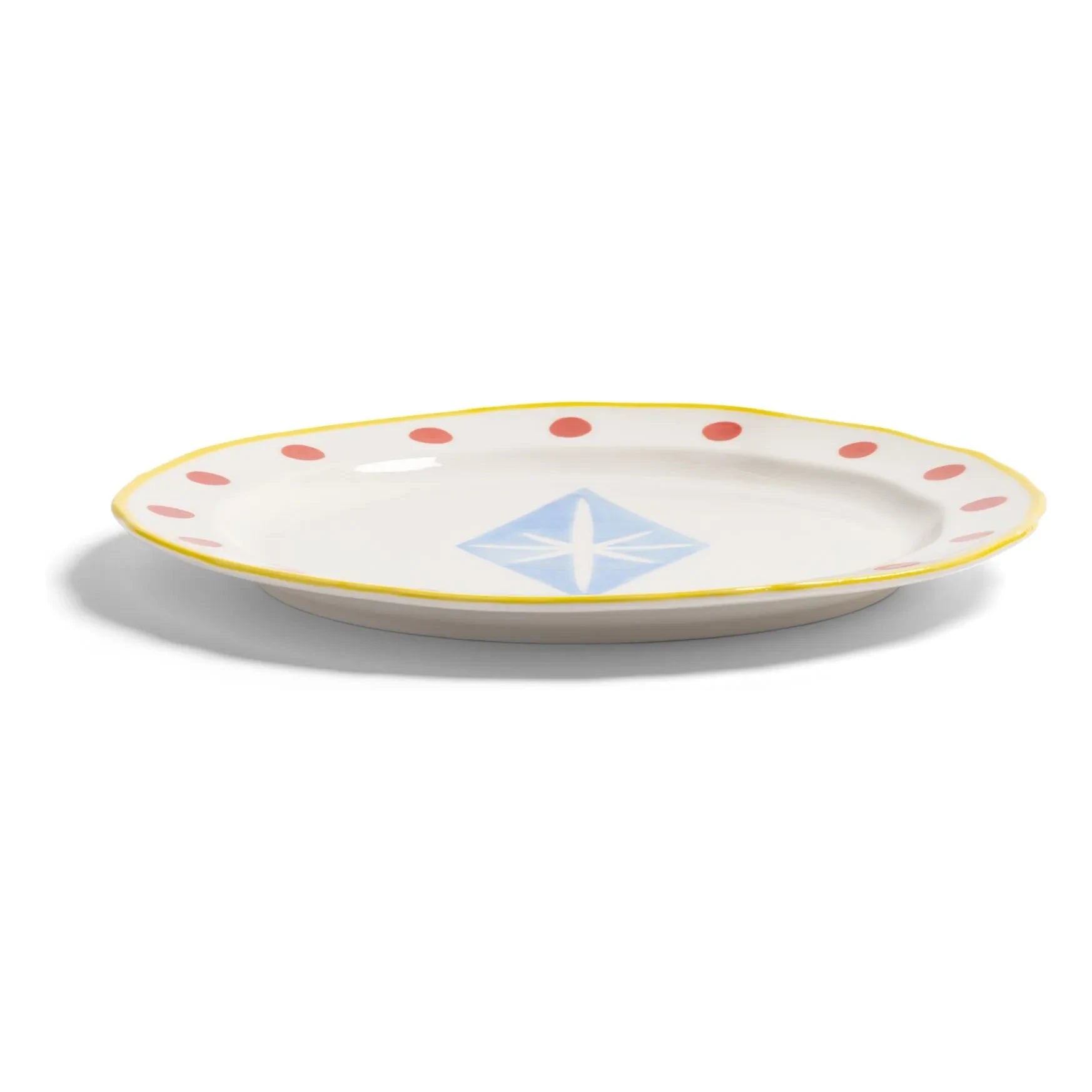 &Klevering - Festivo Porzellanteller | Hellblau