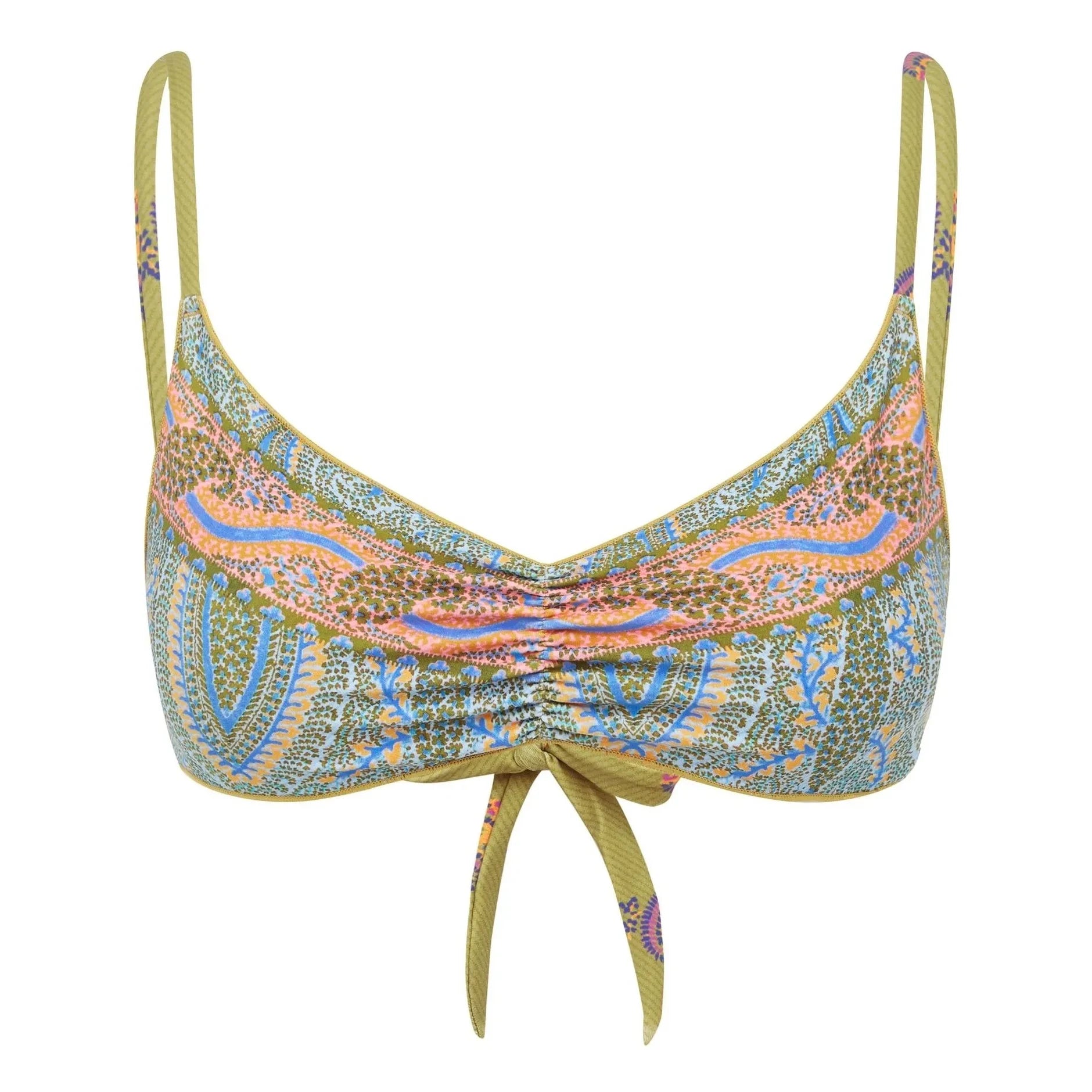 Boteh - Lucent Bikini-Oberteil | Blau