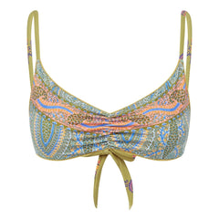 Boteh - Lucent Bikini-Oberteil | Blau