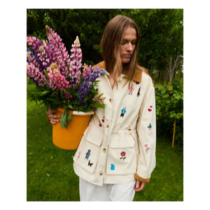 SISSEL EDELBO - Cara Bio-Baumwolljacke | Ecru