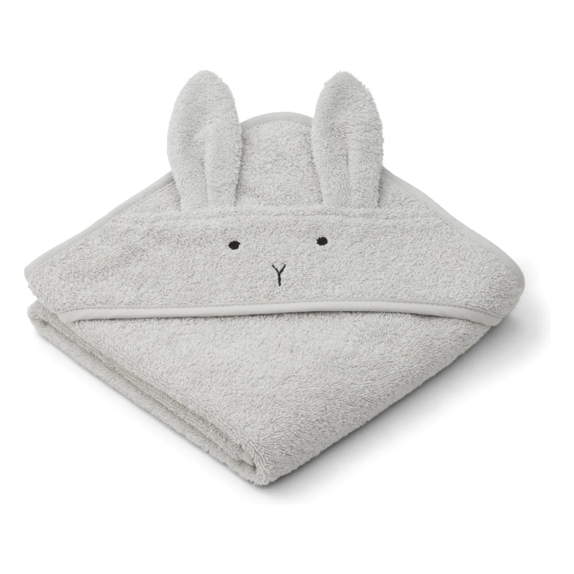 Liewood - Albert Bademantel aus Bio-Baumwolle | Hase Dumbo Grau