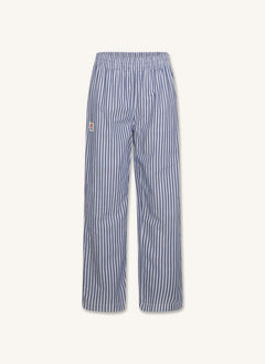 AO76 - Le Pajama Gestreifte Hose | Hellblau