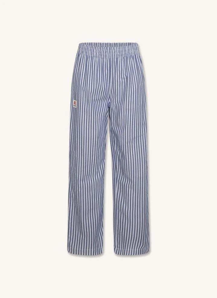 AO76 - Le Pajama Gestreifte Hose | Hellblau
