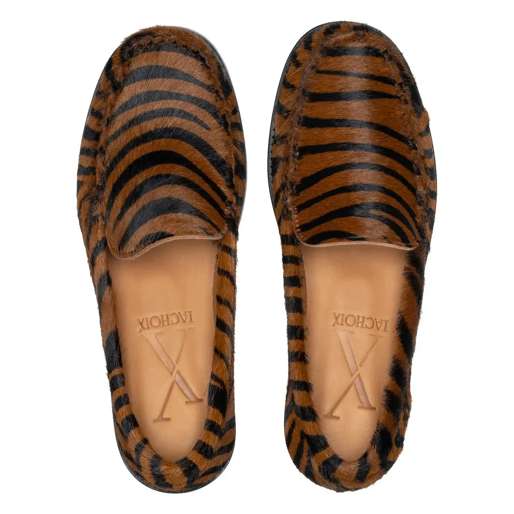 Lachoix - Zebra Loafer | Kahverengi