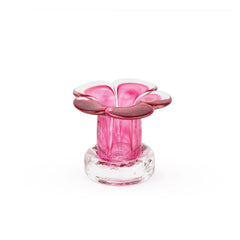 Denise - Stella Glas Kerzenhalter | Rosa