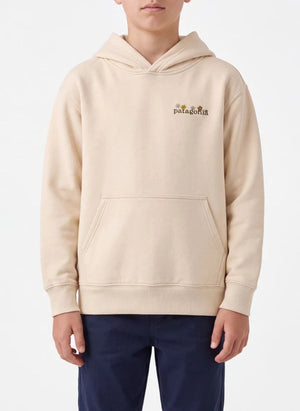 Patagonia - Logo Kapuzenhoodie | Natural