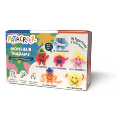 Patacréer - Meine 6 Männchen und Weibchen Modelliermasse