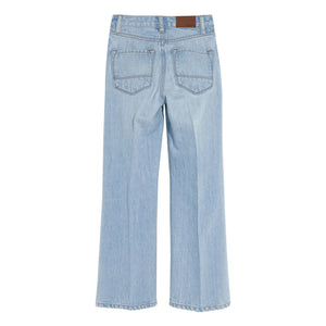Bellerose - Jean Wide Leg Gardenia | Gebleichter Denim