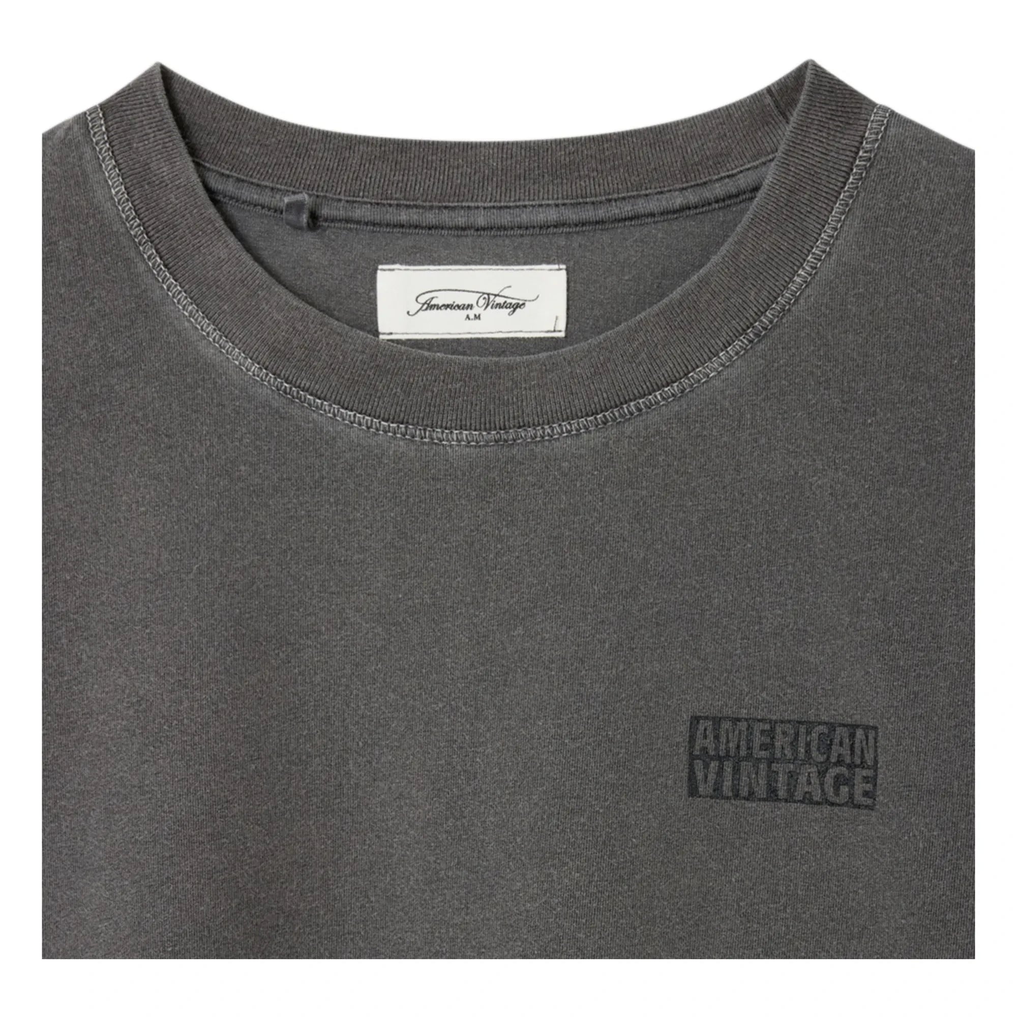 American Vintage - Pymaz T-Shirt | Dunkelgrau