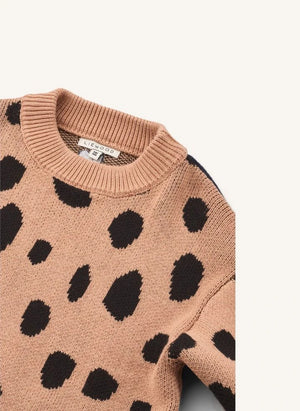 Liewood - Orlane Leopardenpullover | Blassrosa