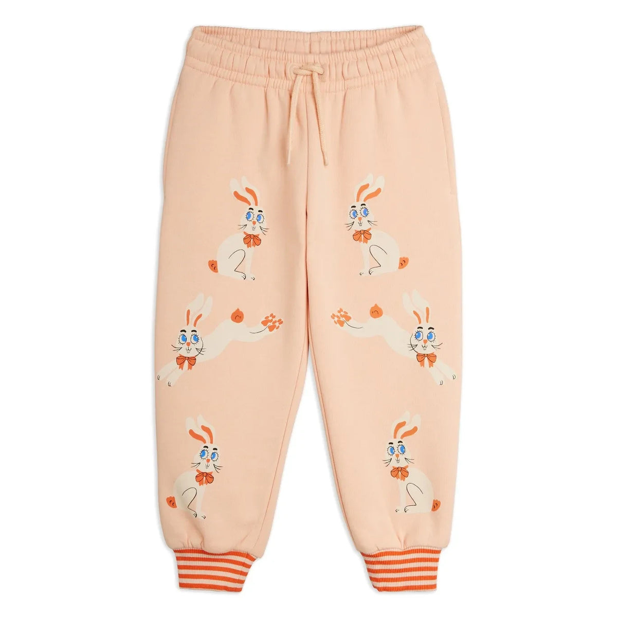 Mini Rodini - Tavşanlı Organik Pamuklu Jogger | Pembe