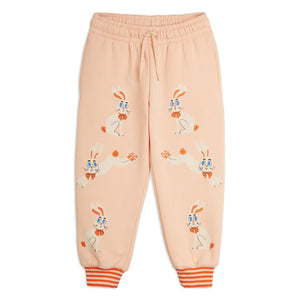 Mini Rodini - Tavşanlı Organik Pamuklu Jogger | Pembe