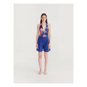 Bobo Choses - Bio-Baumwolle Bermuda Shorts | Blau