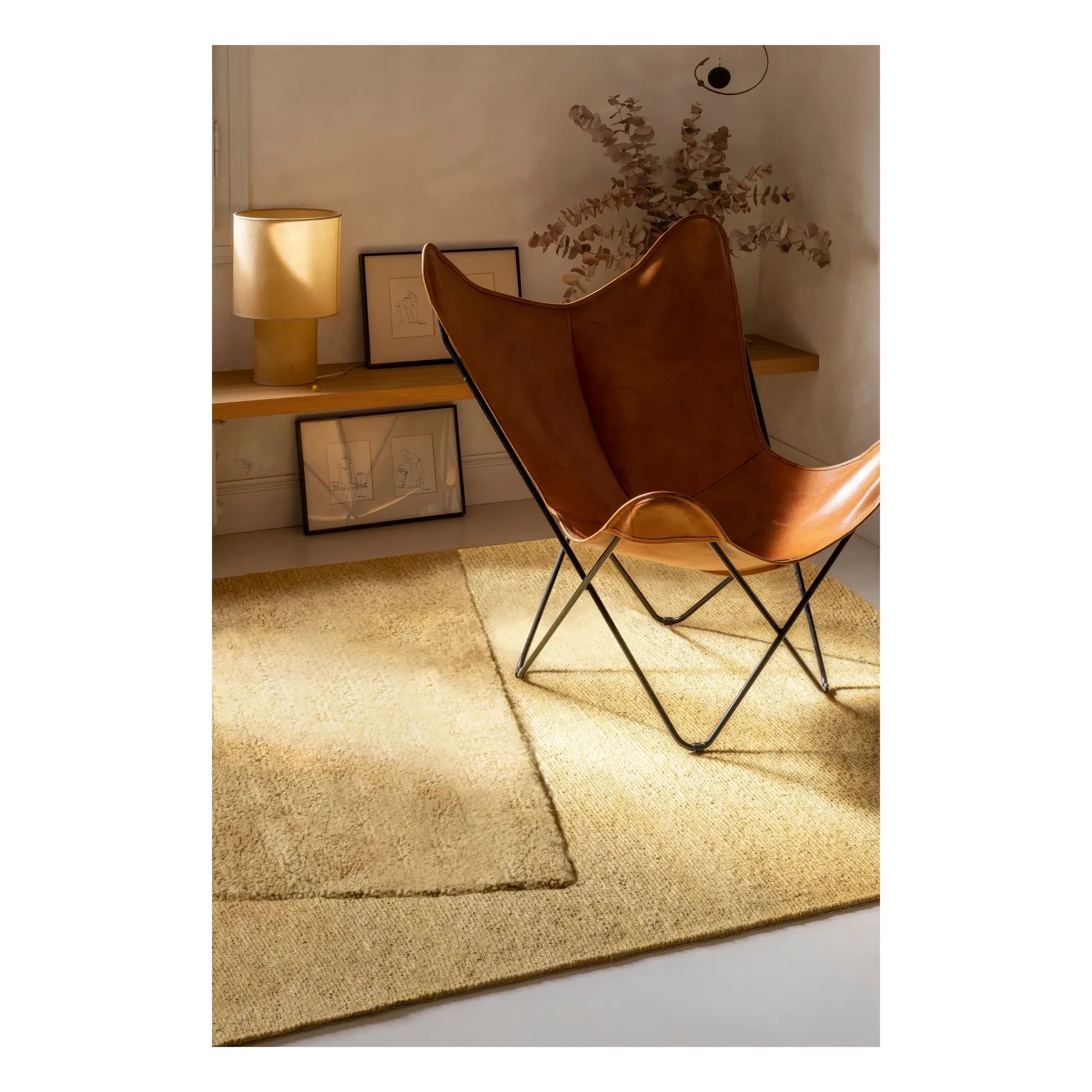 Nanimarquina - Abgewinkelter Teppich | Amber