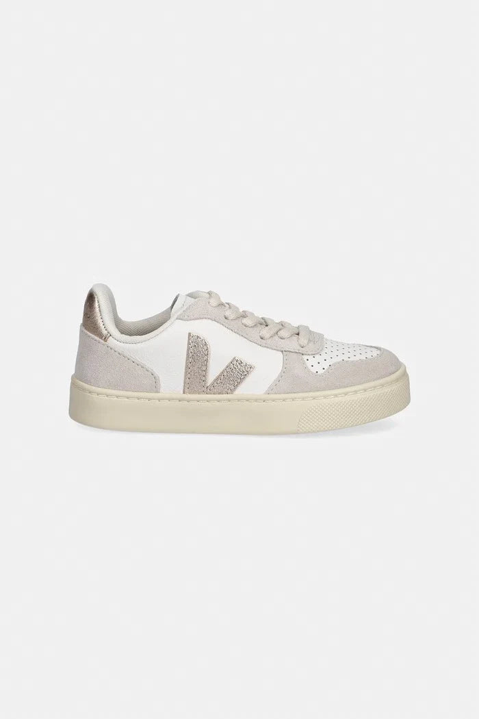 Çocuk Deri Sneaker Veja Small V-10 Laces