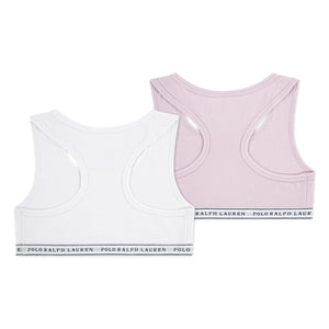 Ralph Lauren - 2'li Polo Ralph Lauren Spor Sütyeni | Beyaz