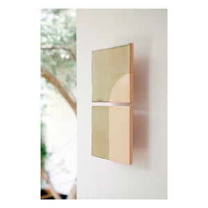 Violaine d'Harcourt - Wandleuchte Tiles | Grün