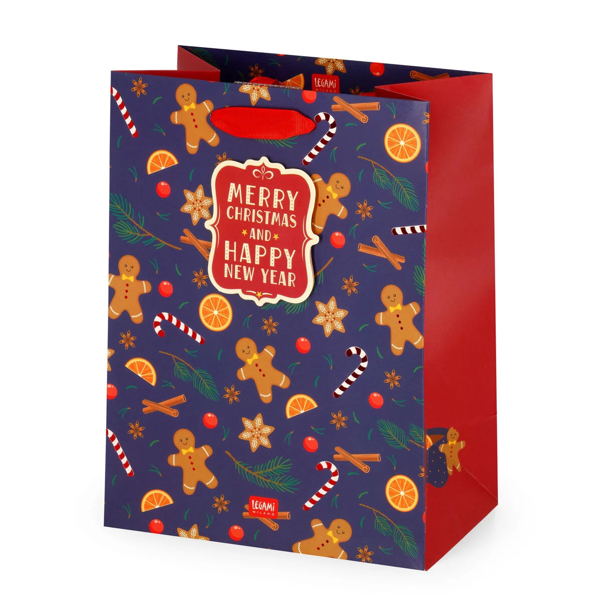 Legami - Lebkuchen Weihnachtsgeschenk Tasche - Medium