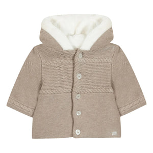 Tartine et Chocolat - Gefütterter Cardigan | Haferbeige