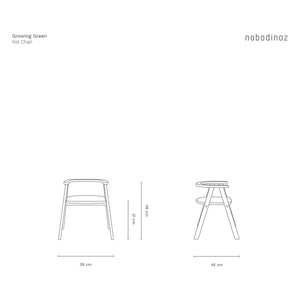 Nobodinoz - Growing Green Stuhl | Rot