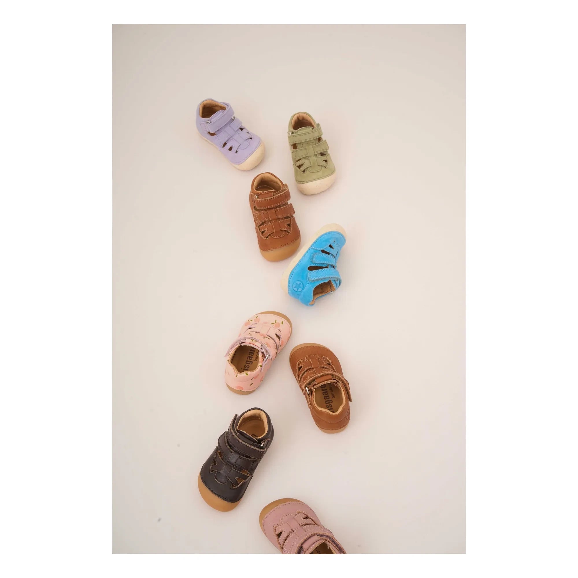 bisgaard - Sandalen mit Kratzern | Salbei