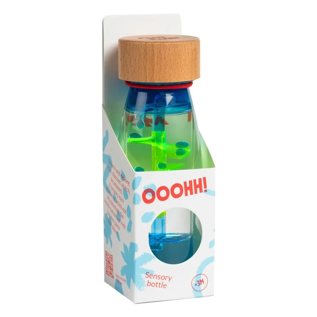 Petit Boum - Spiral Sinnesflasche | Blau