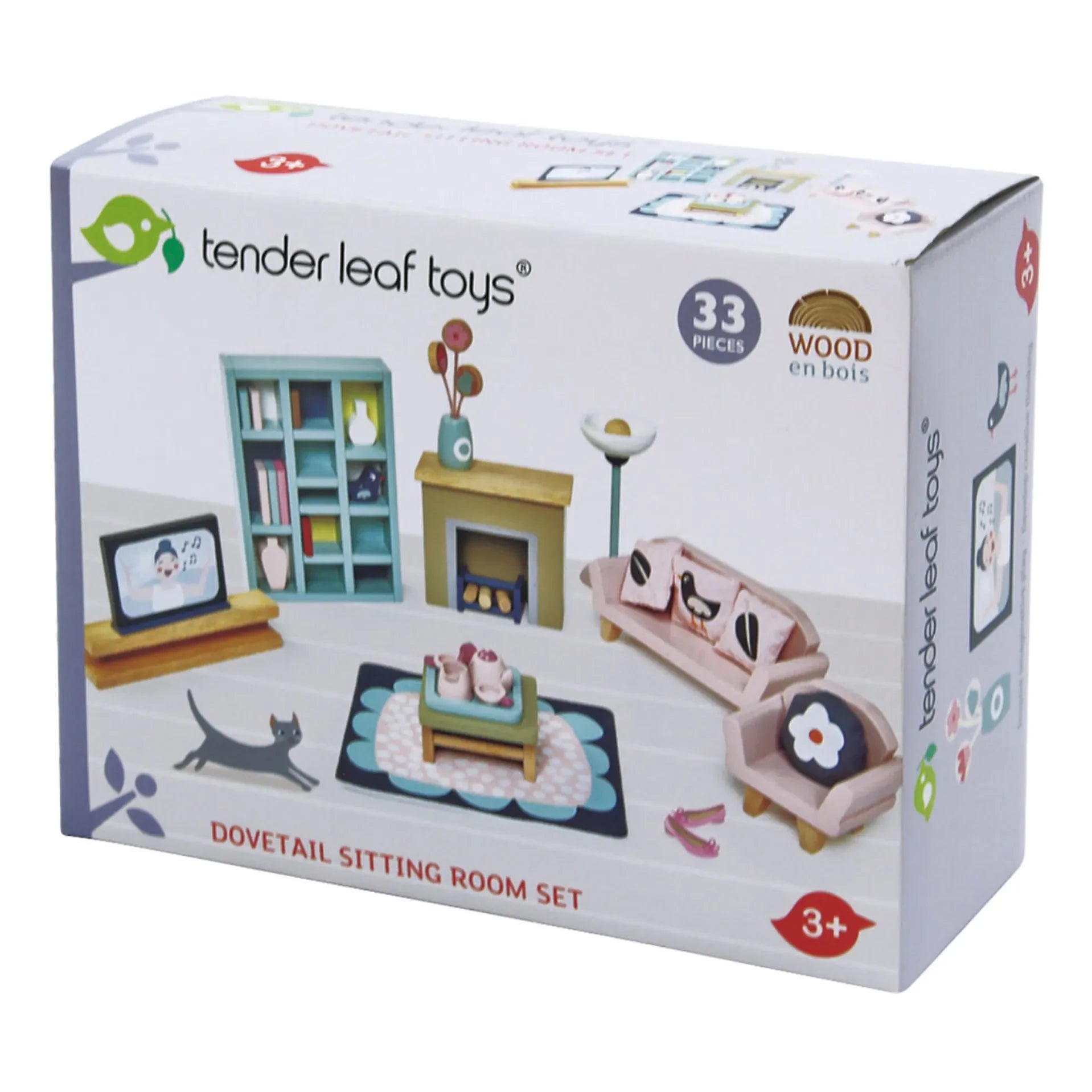 Tender Leaf Toys - Puppenhaus Wohnzimmermöbel-Set