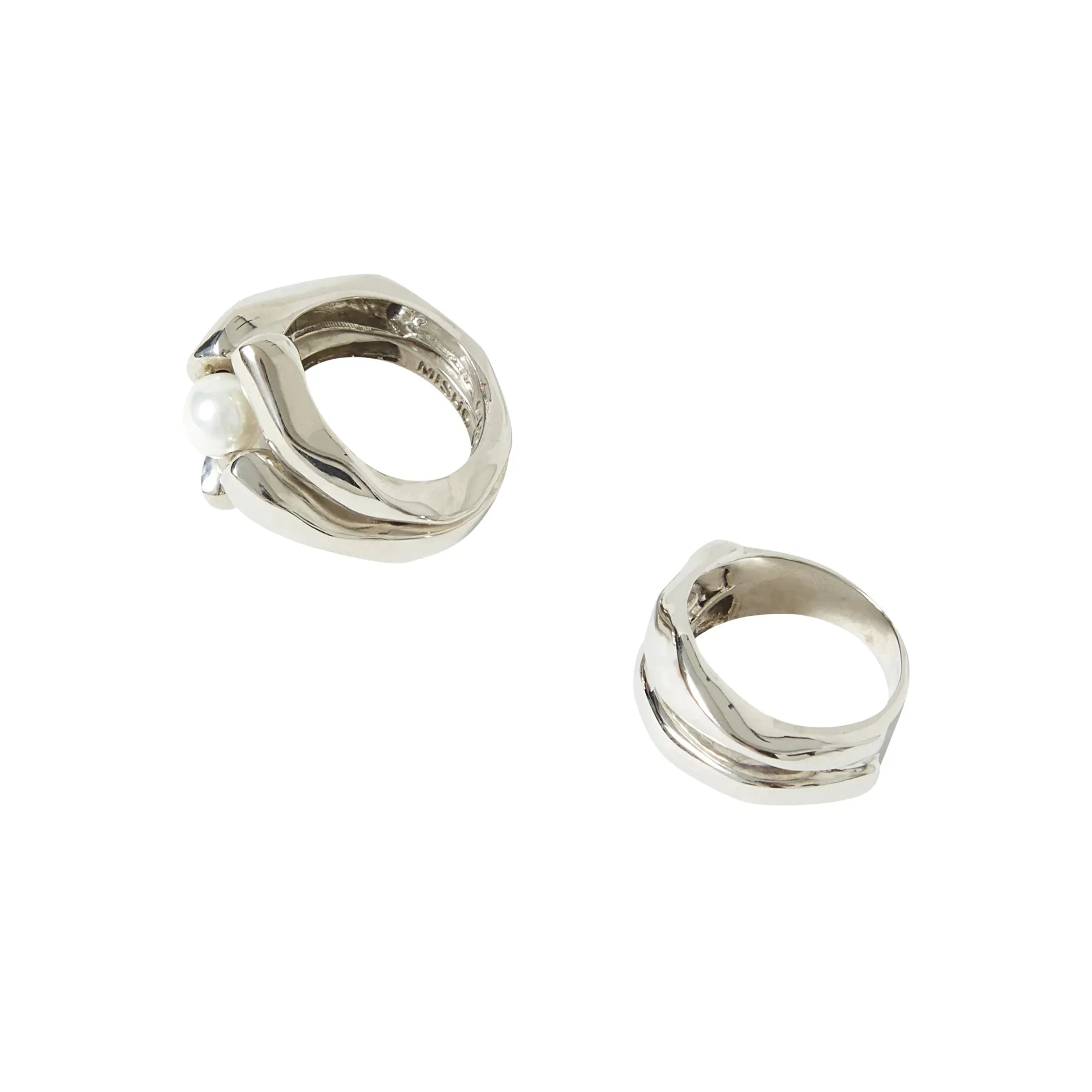 Misho - Pandaia 2er-Ring-Set | Gold