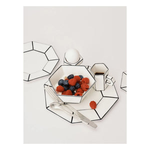 Serax - Carte Blanche Dessertteller - 2er Set | Weiß