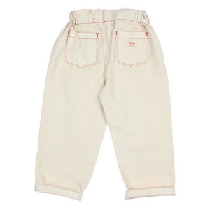 Búho - Denim-Lyocell-Hose | Ecru