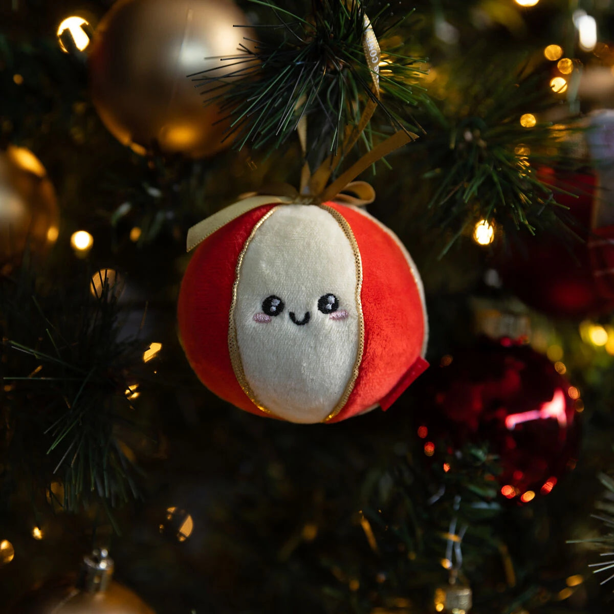 Legami - Plüschspielzeug Weihnachtsdekoration - Ball - Oh-Oh-Ohrnaments