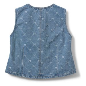 Sofie Schnoor - Carlasy Ärmellose Jeansjacke | Blau