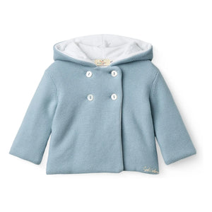 Copenhagen Colors - Bio-Baumwolle Kapuzenjacke | Hellblau