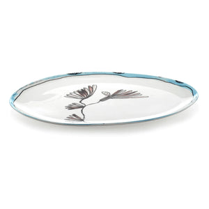 Serax - Platin oval Camelia, Serax for Marni | Aubergine