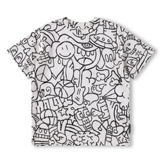Molo - Rodney Doodles T-Shirt aus Bio-Baumwolle | Weiß