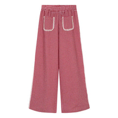 Indee - Vanuatu Vichy Hose | Rot